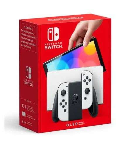 Console Nintendo Switch OLED - Blanc (via 31.5€ sur la carte de fidélité - 268,45€ via 22BSTDRVHM15) - Claira (66)