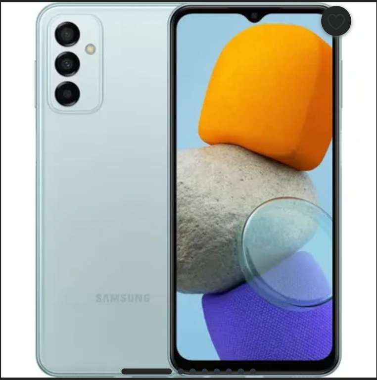 Smartphone 6.6" Samsung Galaxy M23 - 128 Go 5G Bleu