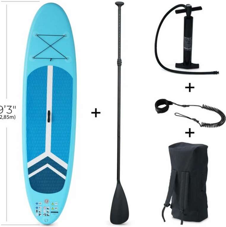Pack Paddle stand up gonflable Julio 9.3" avec Accessoires