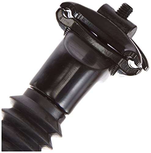 Tige de selle brevetée avec suspension Fischcher - diamètre : 27,2 mm, aluminium, noir