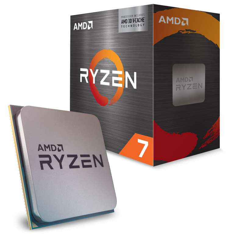 Processeur AMD Ryzen 7 5800X3D - 3,4 GHz (Vermeer), AM4 (Sans refroidisseur)