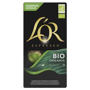 Paquet de 10 capsules de café L'Or Espresso Bio Organic n° 7 ou 9 - Sainte-Eulalie (33)