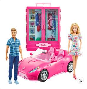 Coffret Barbie Dressing, Ken et leur Cabriolet