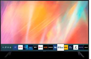 Abonnement Fibre Bbox Must + Appels illimités + TV 43" Samsung 43AU7105 - 4K UHD, Smart TV