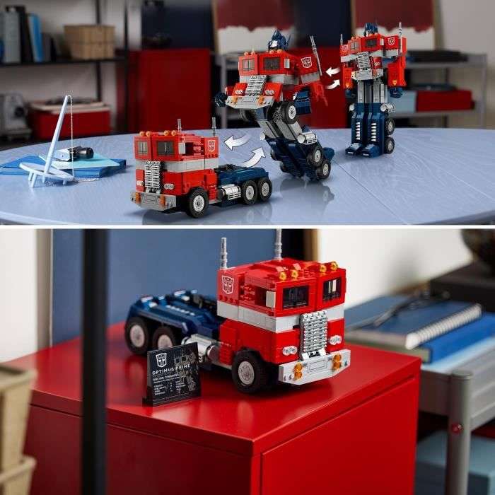 [CDAV] LEGO Icons 10302 Optimus Prime (+42€ sur le compte CDAV)