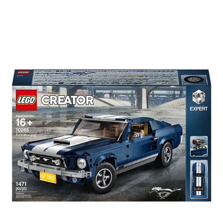 Lego Creator Expert 10265 - Ford Mustang Bleu