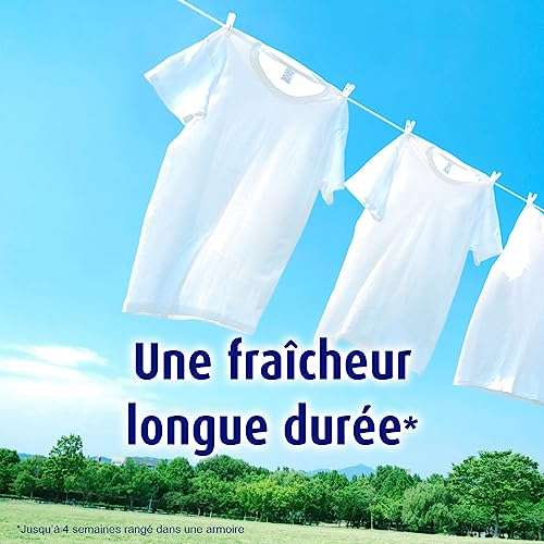 Lessive liquide 4 en 1 X-Tra Total Fraîcheur + - 47 lavages (via