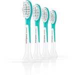 Pack 4 Têtes de brosse à dents électrique Philips Sonicare HX6044/33 pour enfants