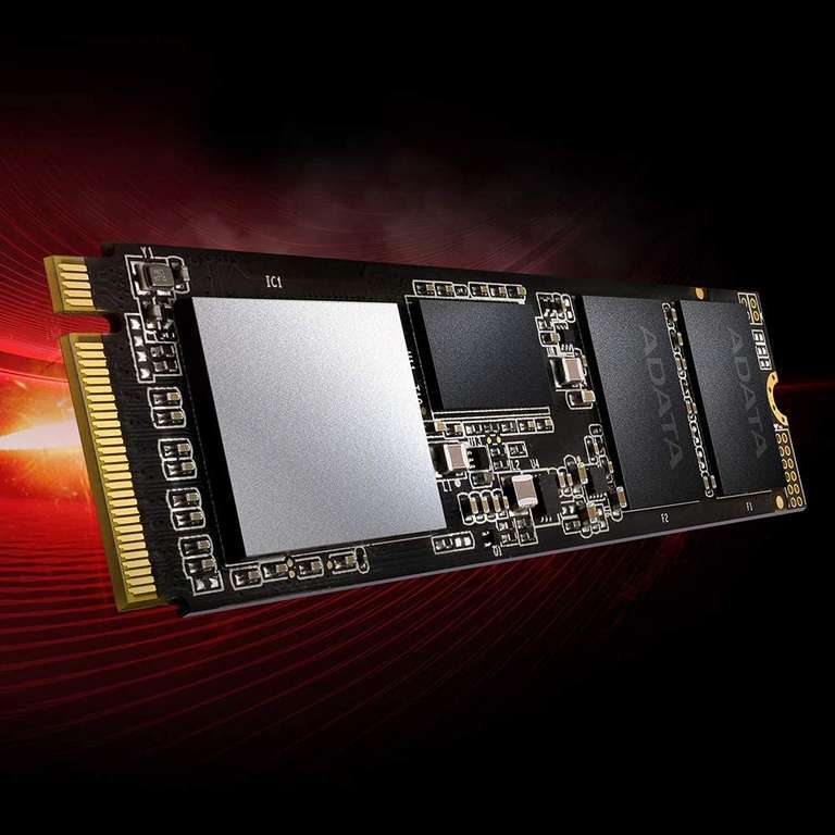 SSD interne M.2 NVMe ADATA XPG SX8200 Pro - 2 To, PCIe 3.0, TLC, DRAM