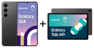 Smartphone 6.1" Samsung Galaxy S24 (128 Go) + Tablette 11" Galaxy Tab A9+ WiFi (128 Go) - Via Formulaire & Bonus reprise