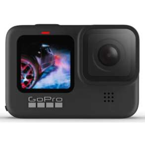 Caméra sportive GoPro HERO9 Black - 5K / 30 pi/s, 23.6 MP, Wi-Fi, Bluetooth (+16.50€ en RP)
