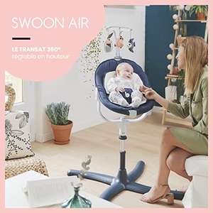 Transat en hauteur Babymoov Swoon Air 360° ajustable