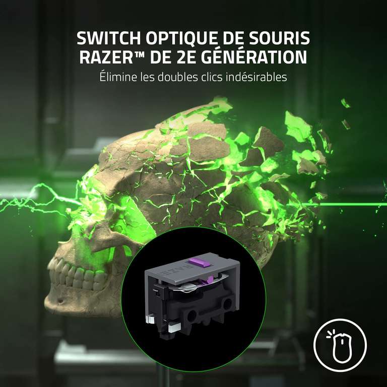 Souris Gaming Sans Fil - Razer DeathAdder V2 Pro