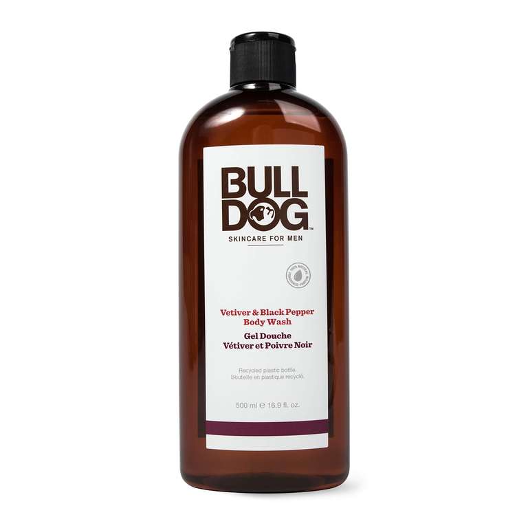 Gel Douche Bulldog Vétiver/Poivre Noir - 500 ML
