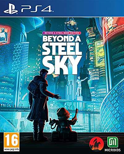Beyond a Steel Sky - Beyond a Steelbook Edition sur Switch (sur PS4 à 14,07 au lieu de 29,99€)