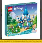 Jouet Lego Disney 43206 : Le Château de Cendrillon et du Prince Charmant (via 16,24€ sur carte de fidélité)