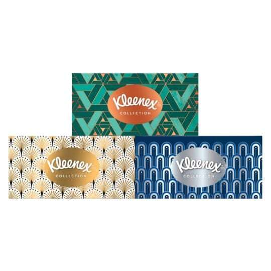 Lot de 3 boites de 70 Mouchoirs Limited Edition Kleenex (Via 2.15€ sur la Carte de Fidélité)