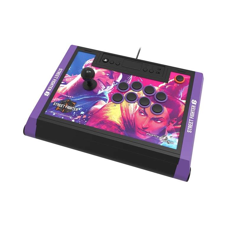 Stick Arcade Fighting Alpha Hori Éditions spéciales Tekken 8 ou Street Fighter 6 - Touchpad, Compatible PS5, PS4 & PC, Personnalisable