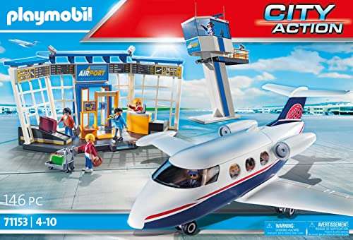 Jouet Playmobil Aéroport City Action-Voyage Avion 71153 (Via Coupon)