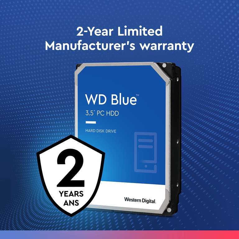 Disque Dur Western Digital Blue 3.5" 6TB Serial ATA III (vendeur tiers)