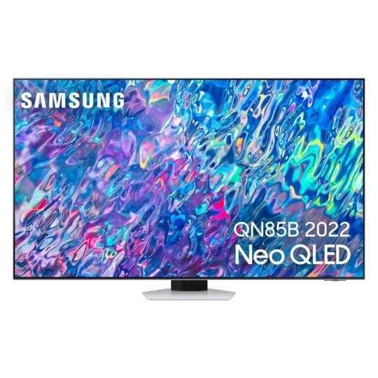 TV 55" Samsung QE55QN85B (2022) - QLED, 4K UHD, 100 Hz, Smart TV (Via 239,80€ sur Carte Fidélité et ODR 100€)