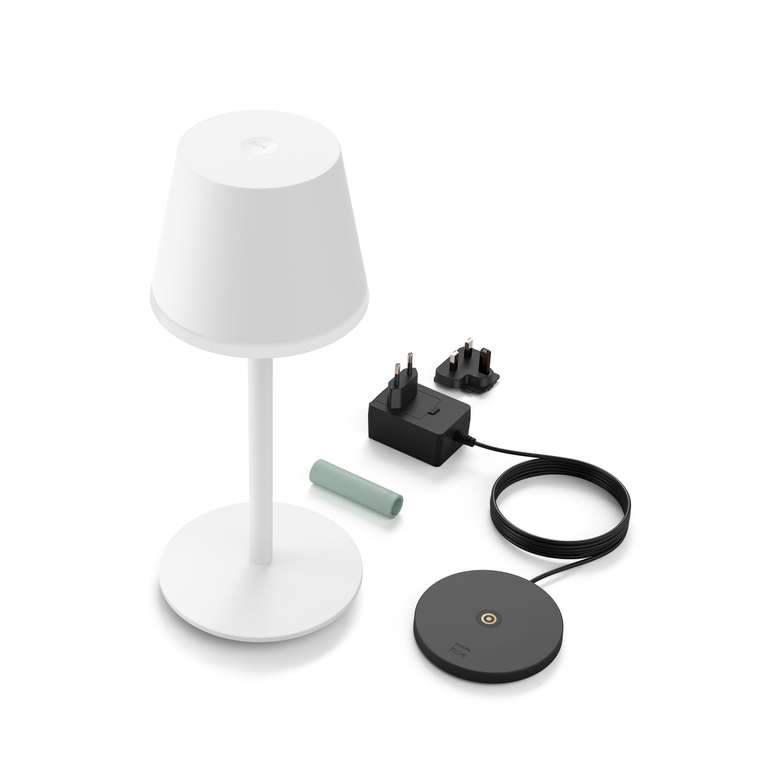 Lampe à poser portable Philips Hue Go Portable White and Color Ambiance