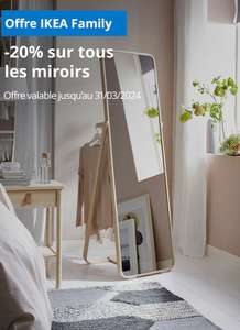 [Ikea Family] 20% de réduction sur tout les miroirs