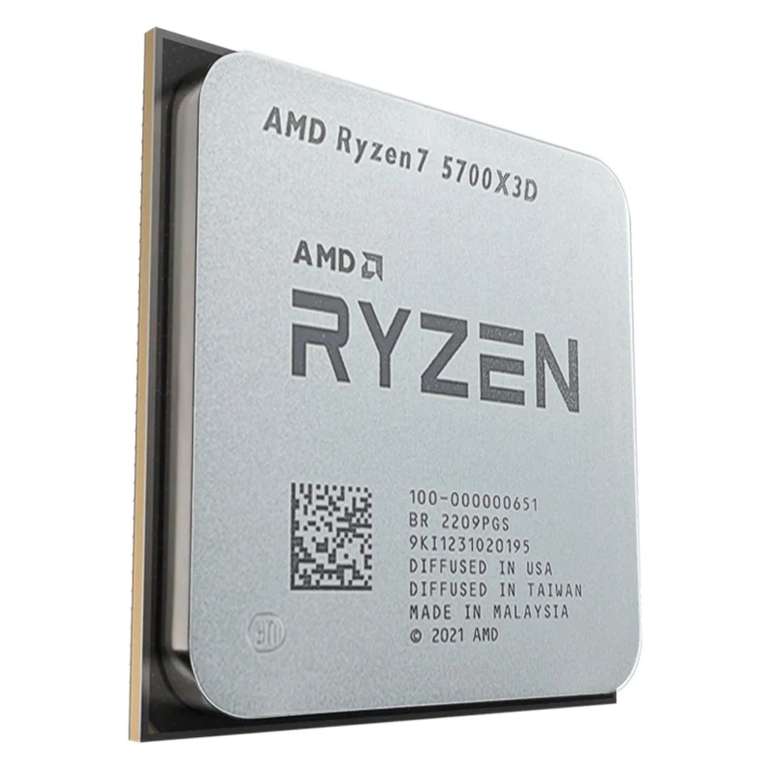 Processeur CPU AMD Ryzen 7 5700X3D, 8c/16t 4.1GHz, AM4