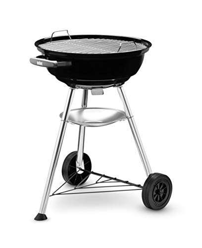 Barbecue à charbon Weber Compact Kettle 47 cm - Noir