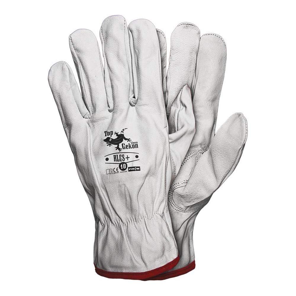 Lot 12 paires de gants de travail Reis RLCS+ Topgekon - Cuir