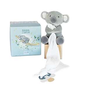 Doudou Attache-Sucette Koala Gris, Doudou et Compagnie, Collection UNICEF