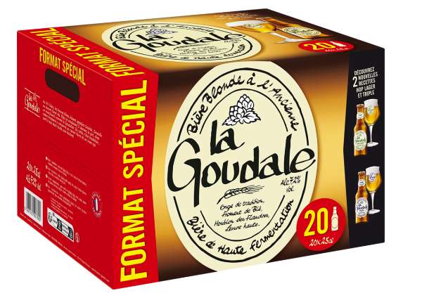 Pack de 20 bières La Goudale - 20x25cl