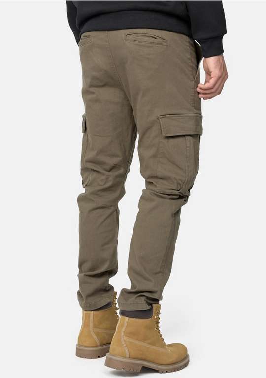 Pantalon cargo Homme Indicode Jeans - Tailles S à XL, vert foncé et bleu marine