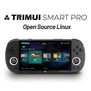 Console de jeu Trimui Smart Pro, Écran IPS 4.96", Système Linux, Joystick, Éclairage RVB