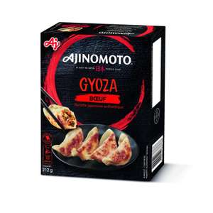 Gyoza bœuf légumes Ajinomoto - 212G