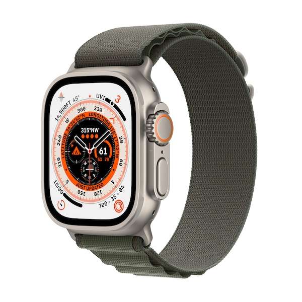 Montre connectée Apple Watch Ultra - boîtier 49 mm (Frontaliers Suisse)
