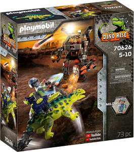 Playmobil 70626 Saichania et Robot Soldat Dino Rise