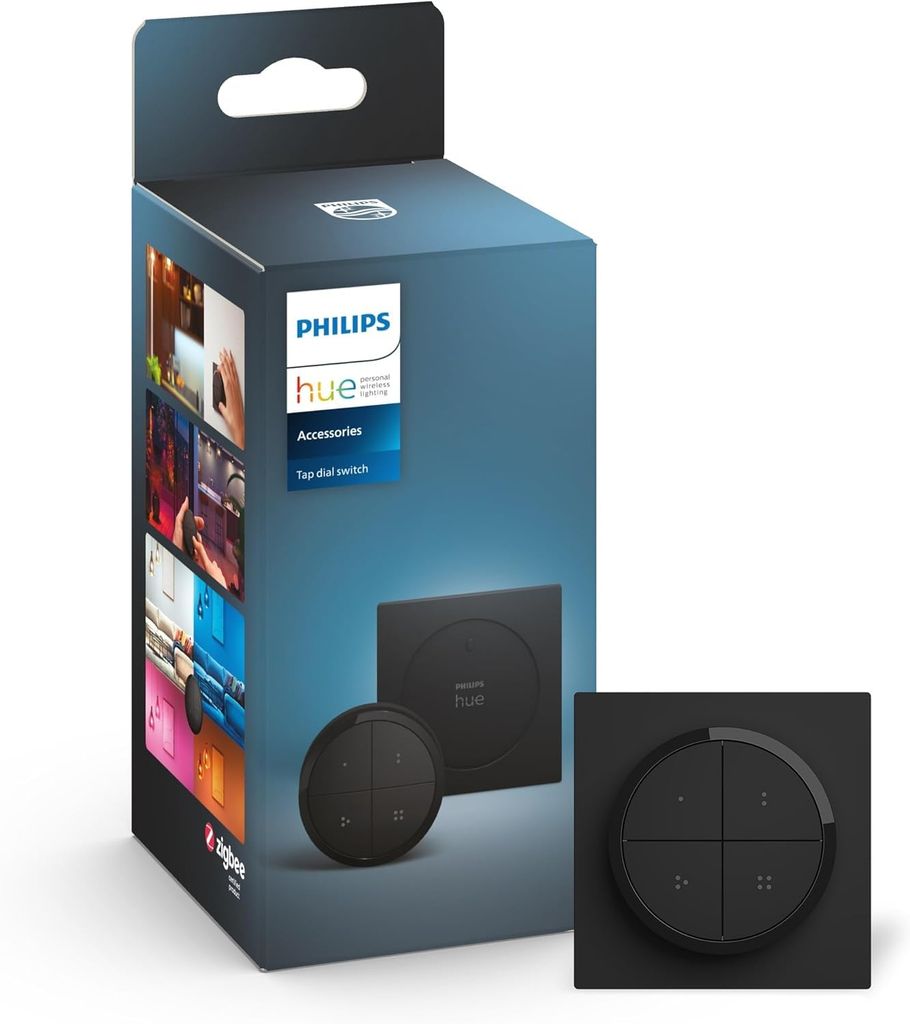 Bouton télécommande Philips Hue Tap Dial Switch - noir & blanc
