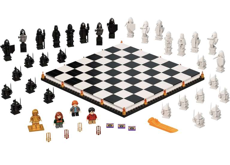 Jeu de construction Lego Harry Potter (76392) : Le jeu d’échecs version sorcier de Poudlard