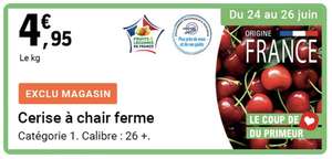 Le kilo de cerises - catégorie 1, Calibre 26+, Origine France