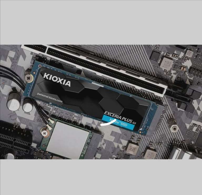 SSD Interne Kioxia Exceria Plus G3 2To M.2 2280 PCIe Gen4 x4