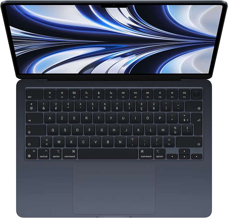 PC Portable 13" Apple MacBook Air (2022) - Puce M2, RAM 8 Go, SSD 256 Go (Plusieurs coloris - Via Bonus reprise de 120€ en magasin)