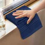 [Prime] Lot de 12 serviettes Utopia Towels 30 x 30 CM Bleu Marine 100% Coton peigné (via coupon - vendeur tiers)