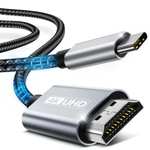 Câble USB C vers HDMI PIXLINE - 2 Mètres, HDMI 4K UHD, Thunderbolt 4/3 (vendeur tiers)