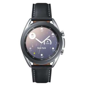 Montre connectée Samsung Galaxy Watch 3 - 41 mm, Argent, Bracelet noir
