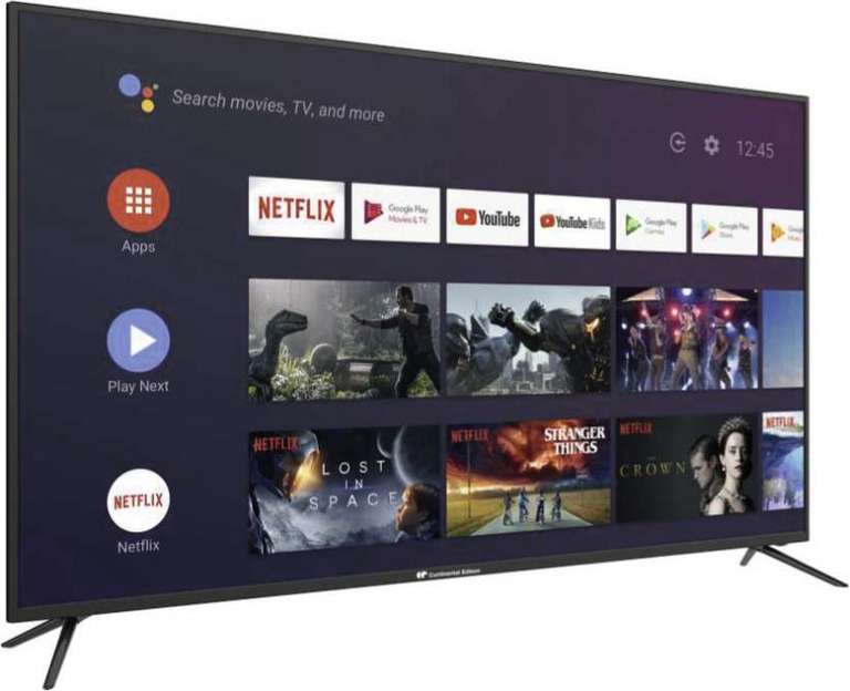 TV LED 55" Continental Edison celed55sa21b6 - 4K UHD, Android TV, HDR