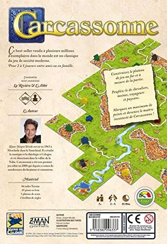 Jeu de Société Zman Games - Carcassonne (Edition 2022)