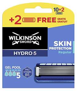 Paquet de 12 lames de rasoir Wilkinson Hydro 5 Skin Protect Regular
