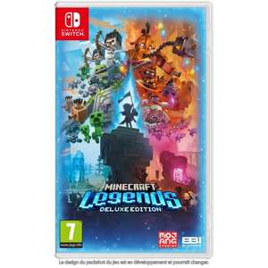 [Précommande] Minecraft Legends Deluxe Edition sur Nintendo Switch (via BA de 10€)