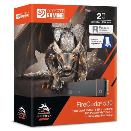 SSD M2 NVMe Seagate FireCuda 530 - 2 To